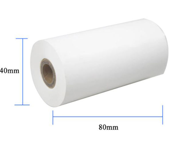 Picture of 80mmX40mm (25m) Thermal Printer Cash Roll (12mm core)